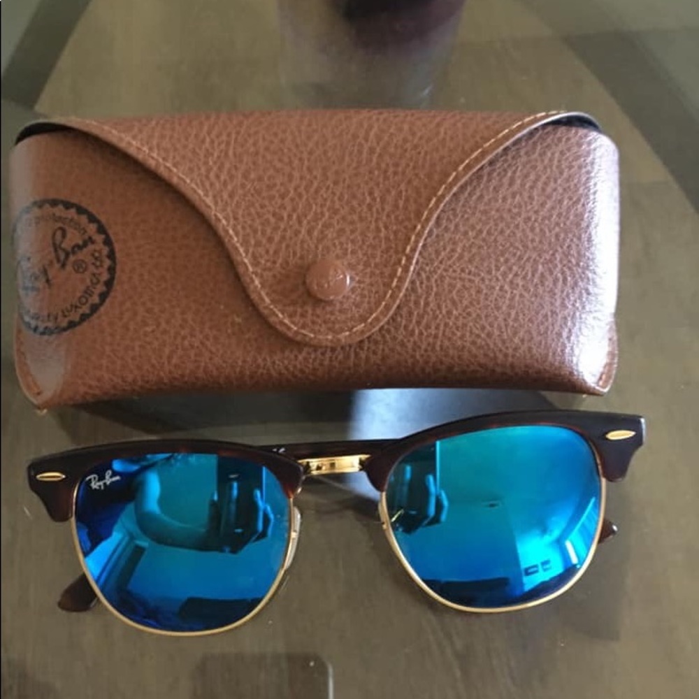 Ray ban Clubmaster Flat lenses